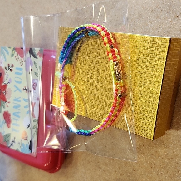 Enlighten Me Virgin Mary Braided Bracelet New Handmade Adjustable Last One! - Picture 8 of 8